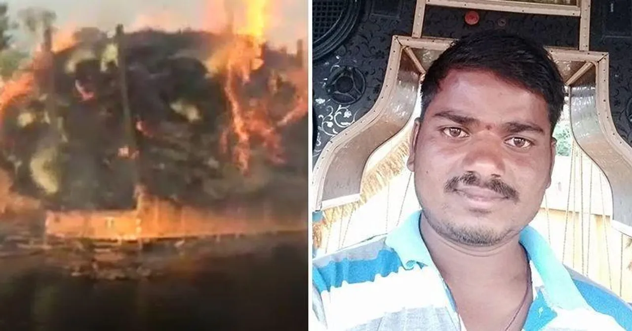  ଜୀବନକୁ ଖାତିର ନ କରି ହୁତୁ ହୁତୁ ହୋଇ ଜଳୁଥିବା ଟ୍ରାକ୍ଟରକୁ କେନାଲରେ ଭର୍ତ୍ତି କରି ୧୦୦ଟି ପରିବାରର ଜୀବନ ବଞ୍ଚାଇଲେ ଚାଷୀ ,ଦେଖନ୍ତୁ କେମିତି ଥିଲା ସେ ସମୟର ଦୃଶ୍ୟ