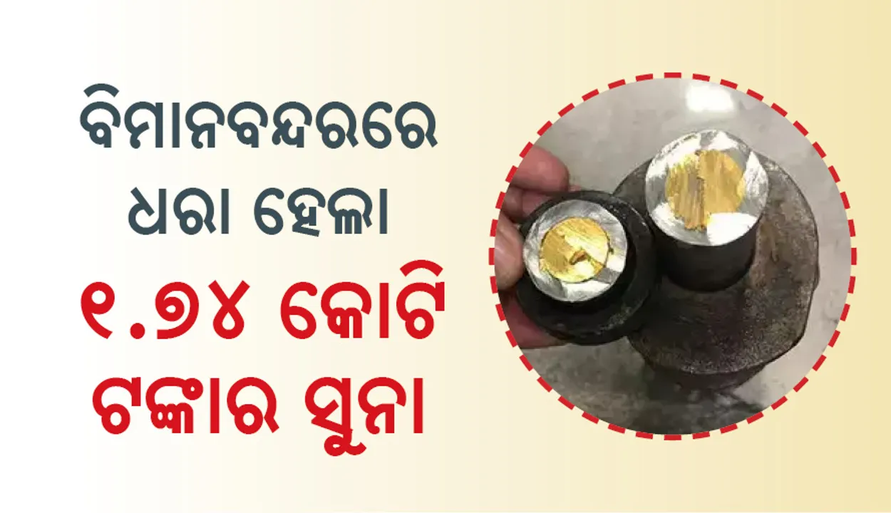  ଗାଡିର ସାଫ୍‌ଟ ଭିତରେ ସୁନା ରଖି ୫ ଥର ଚୋରାଚାଲାଣ କରିବାରେ ସଫଳ ହୋଇଥିଲା , ହେଲେ ଷଷ୍ଠଥର ଧରାପଡ଼ିଲା ଚୋରାଚାଲାଣକାରୀ