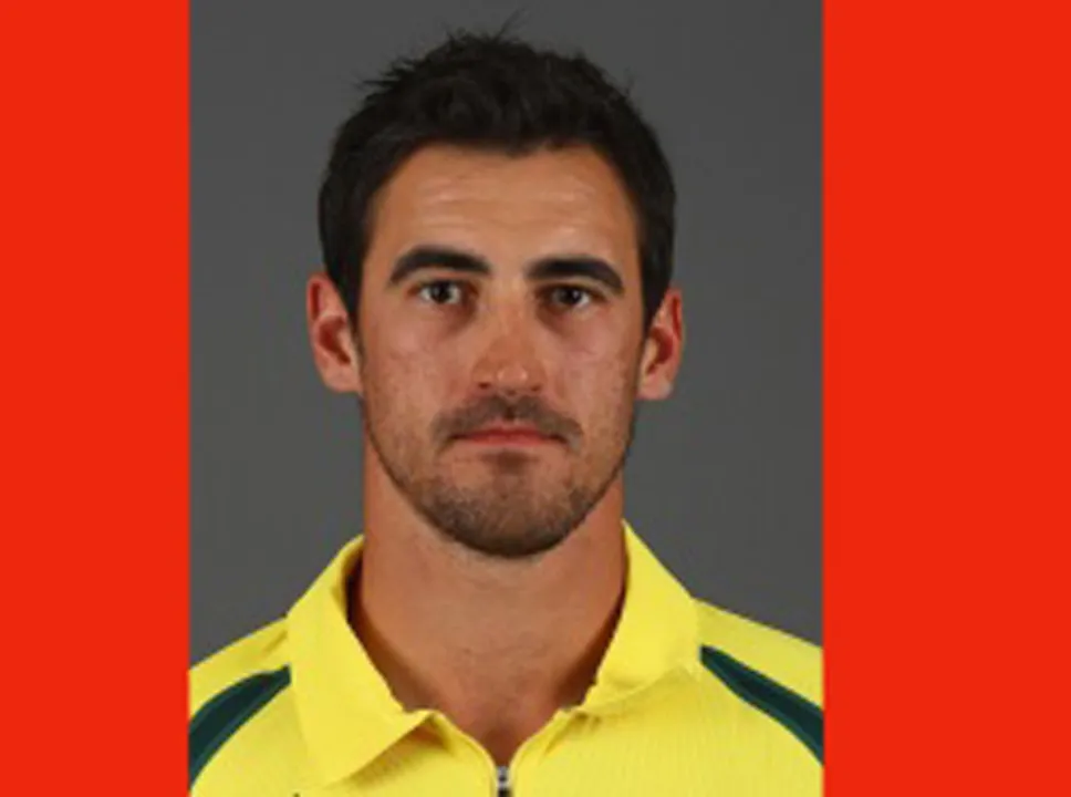  LONDON, ENGLAND - MAY 24:  Mitchell Starc of Australia poses during a portrait session ahead of the ICC Champions Trophy at the Royal Garden Hotel on May 24, 2017 in London, England.  (Photo by Clive Mason-IDI/IDI via Getty Images) 