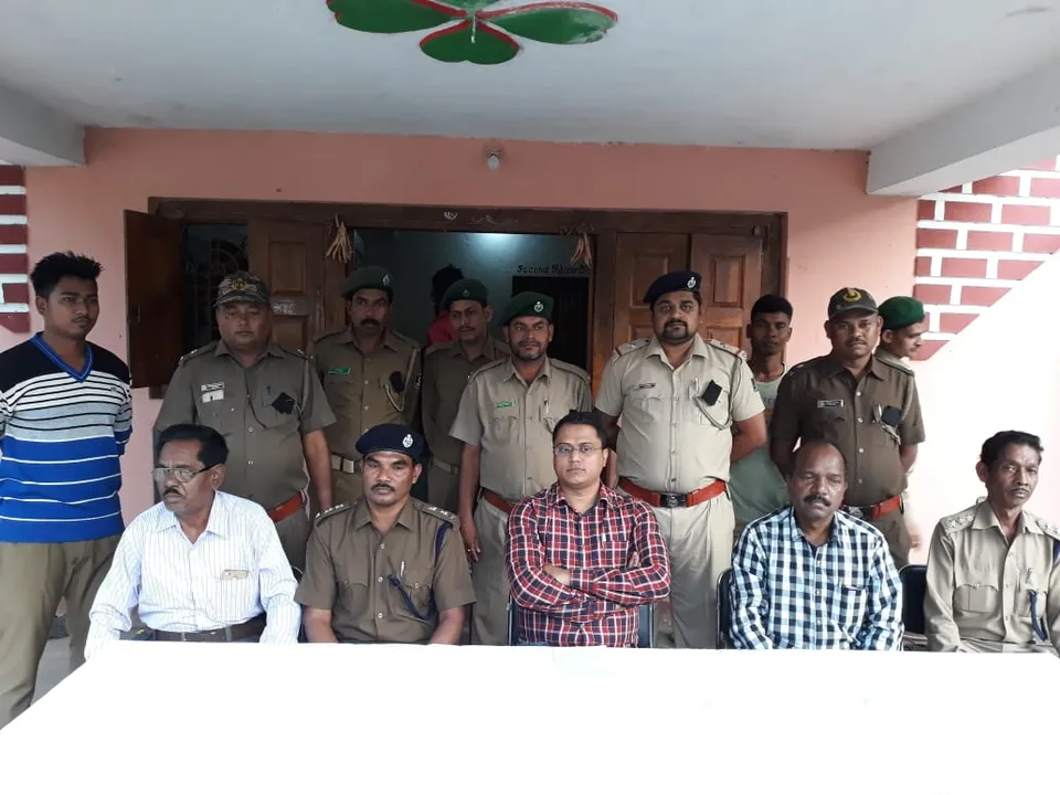  ମାଲକାନଗିରିରେ ବଜ୍ରକାପ୍ତା ଉଦ୍ଧାର, ୭ ଗିରଫ
