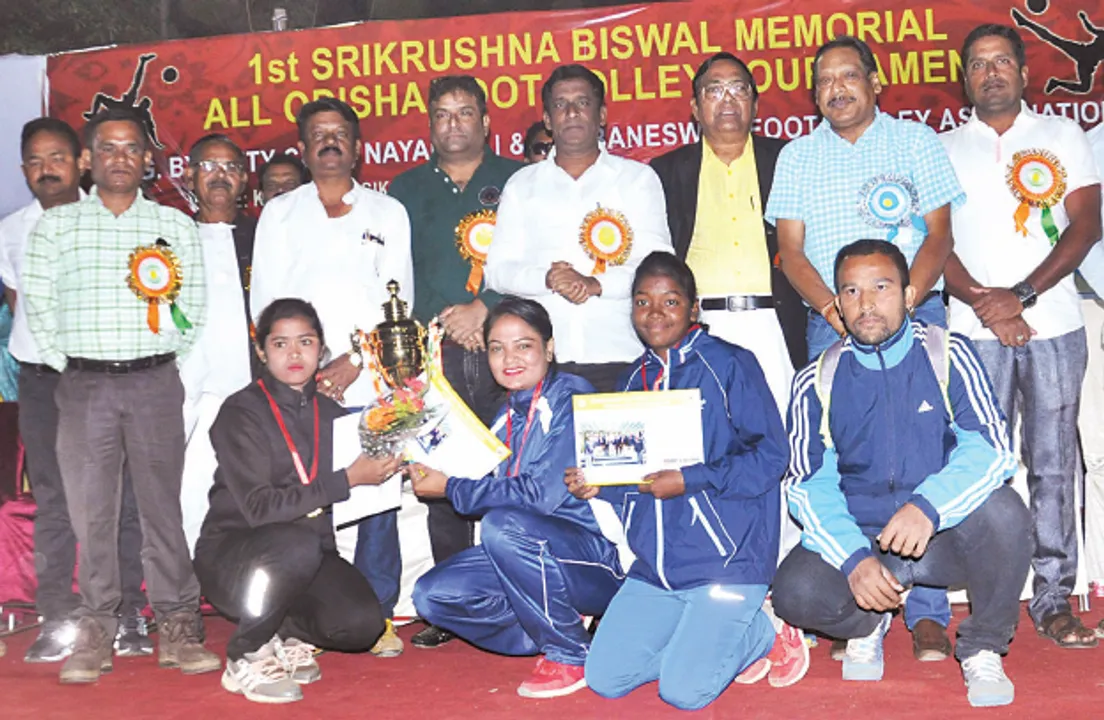  ଶ୍ରୀକୃଷ୍ଣ ବିଶ୍ବାଳ ସ୍ମାରକୀ ଫୁଟ୍‌ଭଲି: କଟକ ମହିଳା ବିଜେତା