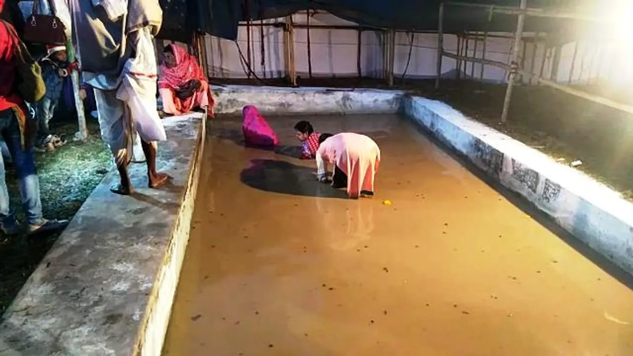   ଖୋର୍ଦ୍ଧା: ମକର ସଂକ୍ରାନ୍ତିରେ ଅଟ୍ରି ଉଷ୍ମ ପ୍ରସ୍ରବଣ ମାନସିକ କୁଣ୍ଡରେ ‘ପୁଅ ପାଇଁ ଗୁଆ ଖୋଜା’