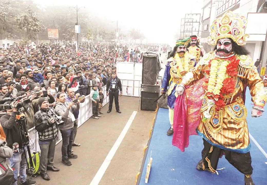  ଭୁବନେଶ୍ୱରରେ ଅନୁଷ୍ଠିତ ପଥୋତ୍ସବ ମଞ୍ଚରେ କଂସ