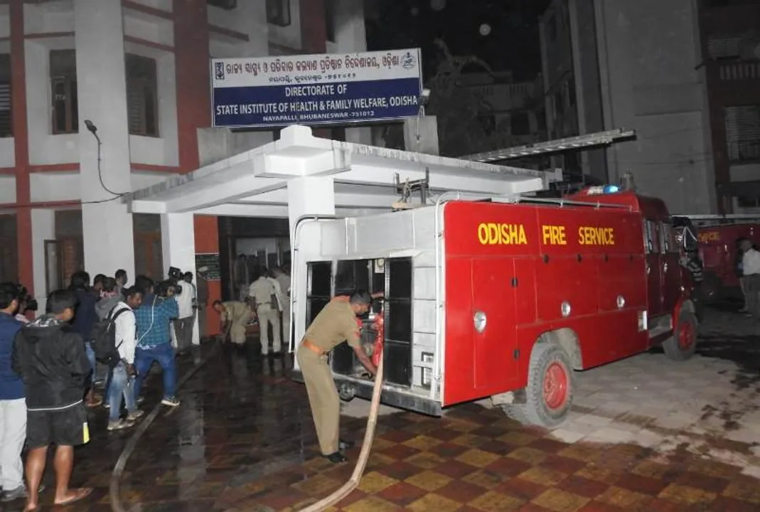  ଭୁବନେଶ୍ୱର: ୟୁନିଟ-୮ ଏନ୍‌ଏଚ୍‌ଏମ୍‌ ଅଫିସରେ ଅଗ୍ନିକାଣ୍ଡ