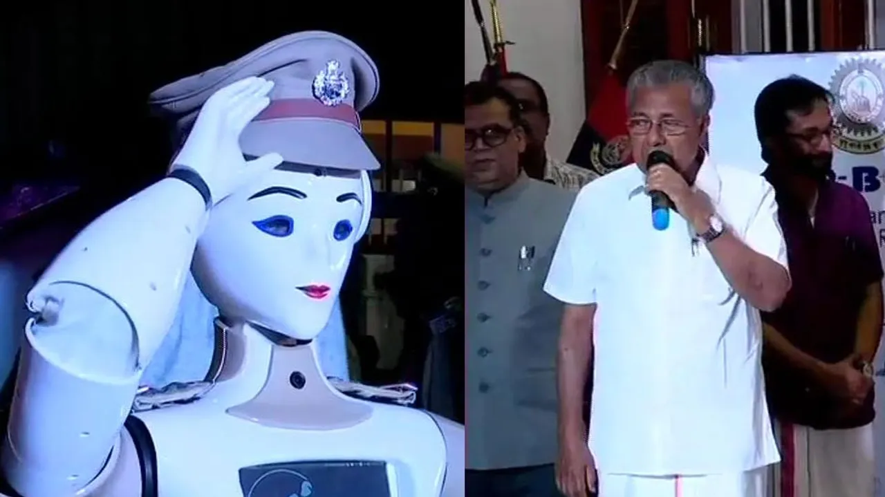  ଭାରତର ପ୍ରଥମ ରୋବଟ୍‌ ପୁଲିସ ‘କେପି-ବଟ୍‌’ର ଉଦ୍‌ଘାଟନ କଲେ କେରଳ ମୁଖ୍ୟମନ୍ତ୍ରୀ