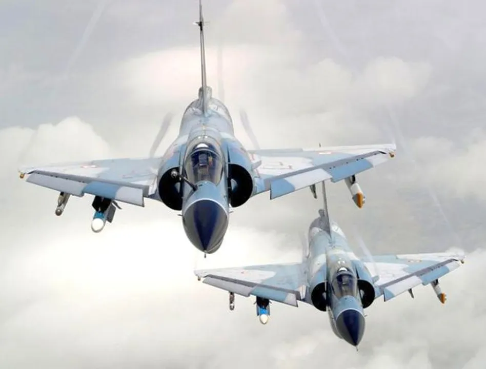  According to sources, Mirage-2000 jets were used for the air strike -- the first time since the 1971 war that India has used air power against Pakistan. Photograph: Indian Air Force 