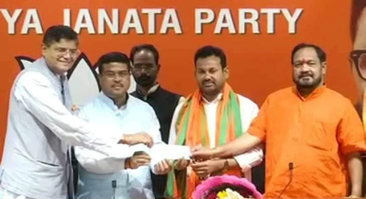  ସାଲେପୁର ବିଧାୟକ ପ୍ରକାଶ ମିଶିଲେ ବିଜେପିରେ