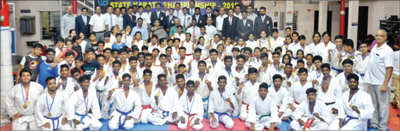  ରାଜ୍ୟ କରାଟେ ଉଦ୍‌ଯାପିତ