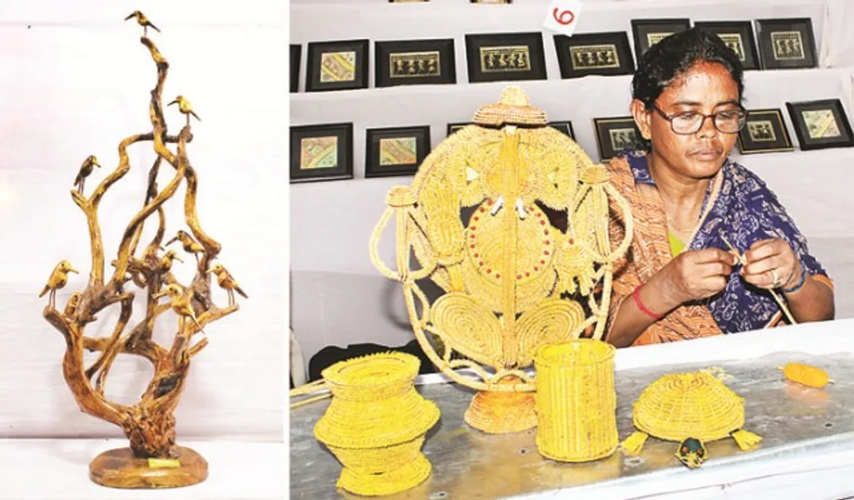  ପ୍ରାକୃତିକ ତନ୍ତୁ ଓ ଲୁପ୍ତପ୍ରାୟ ହସ୍ତଶିଳ୍ପ ପ୍ରଦର୍ଶନୀ : ଆଖି ଖୋସି ଦେଉଛି ପୁରୁଣା ଦିନର ସାମଗ୍ରୀ