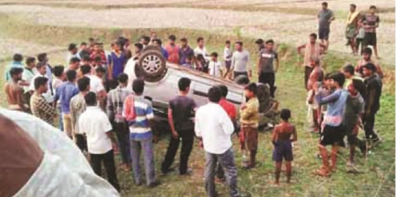  କାର୍ ଧକ୍କାରେ ବାଇକ୍‌ ଚାଳକ ମୃତ