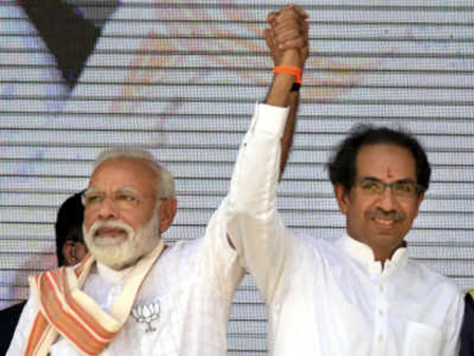  ୨୮ ମାସ ପରେ ଗୋଟିଏ ମଞ୍ଚରେ:ମୋଦୀ-ଉଦ୍ଧବ