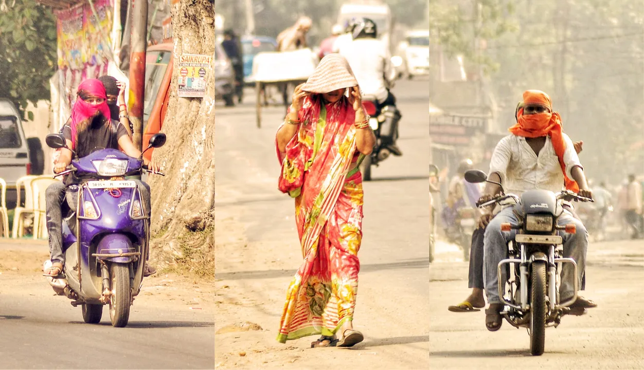  ପ୍ରଚଣ୍ଡ ରୌଦ୍ରତାପକୁ ଖାତିର ନ କରି ଆଗେଇ ଯାଉଛନ୍ତି ଏମାନେ... (ଫଟୋ: ରାକେଶ, ଅନୁଗୁଳ)