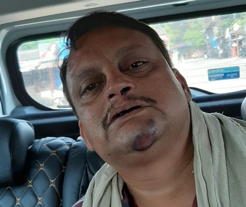  ଥାନା ଭିତରେ ୨ ପୁଲିସ୍‌ ମାର୍‌ପିଟ୍‌