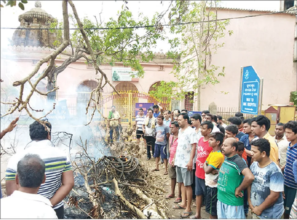  ବିଜୁଳି ବିଦ୍ରୋହ, ପୁରୁଣା ଭୁବନେଶ୍ବରରେ ୫ଟି ଜାଗାରେ ରାସ୍ତାରୋକ