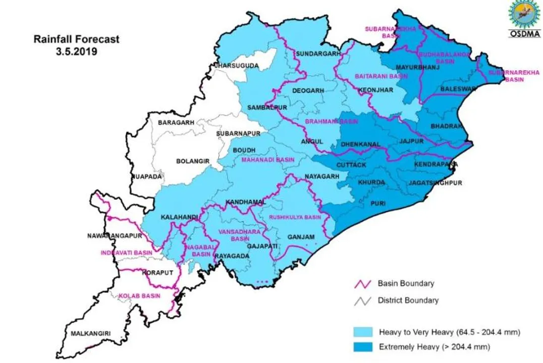  ବ୍ରହ୍ମପୁର ଓ ଗୋପାଳପୁରରେ ବର୍ଷା ପବନ ଆରମ୍ଭ