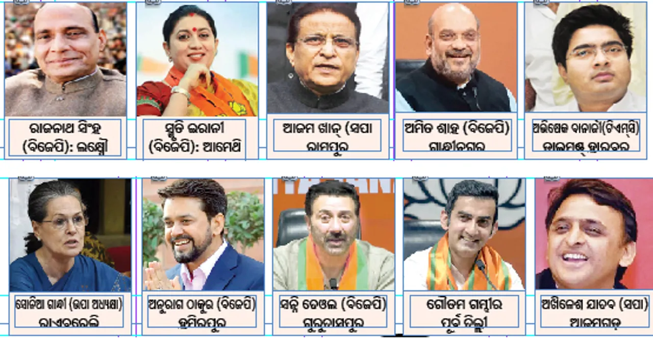  ପ୍ରମୁଖ ବିଜୟୀ ପ୍ରାର୍ଥୀ