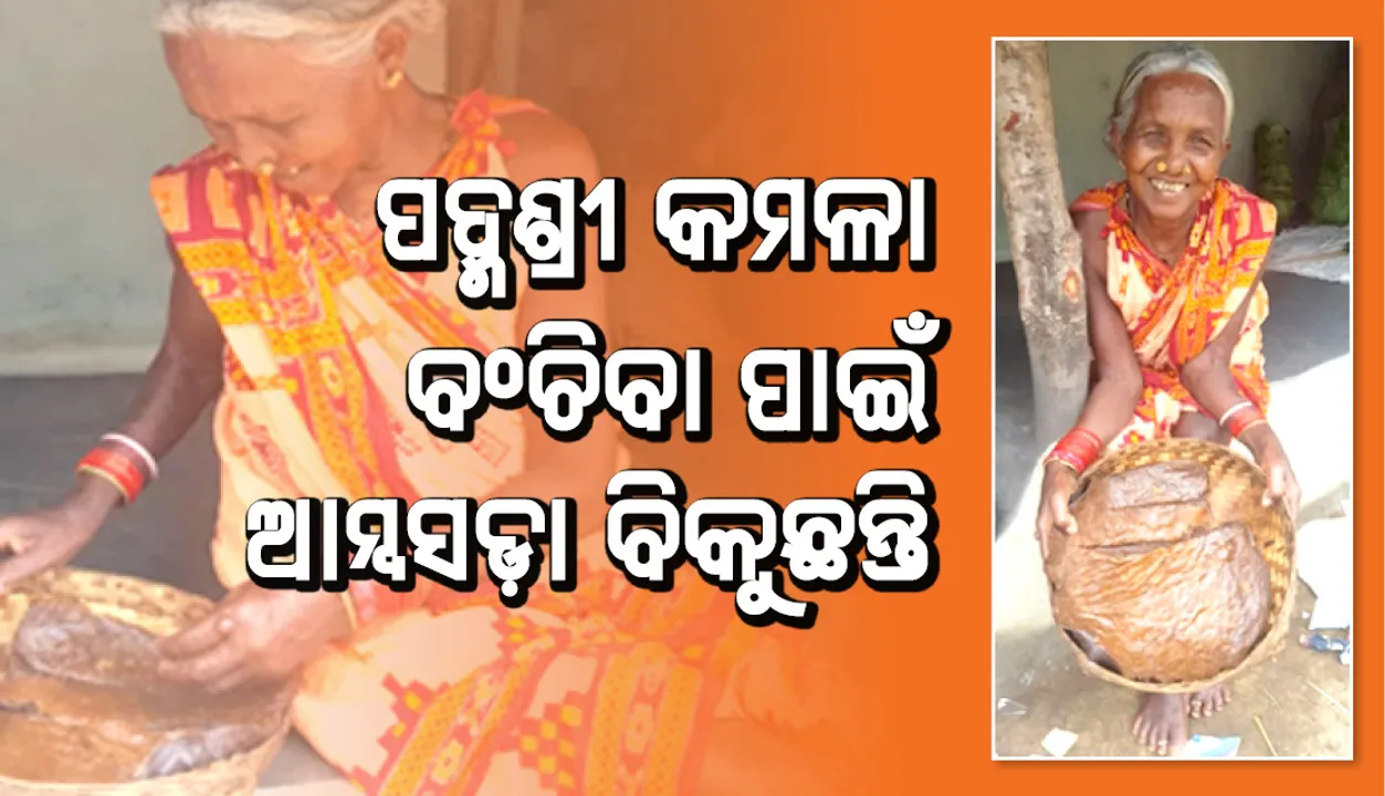  ପଦ୍ମଶ୍ରୀ କମଳା ଏବେ ଅଲୋଡ଼ା : ‘କଳାଜିରା ଧାନ ବିକିଲି, ଏବେ ଆମ୍ବସଡ଼ା କରି ବଂଚୁଛି’
