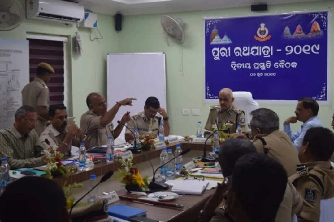  ସମୀକ୍ଷା ବୈଠକରେ ଆଲୋଚନା: ରଥଯାତ୍ରାରେ ମୁତୟନ ହେବେ ୧୫୫ ପ୍ଲାଟୁନ ପୁଲିସ