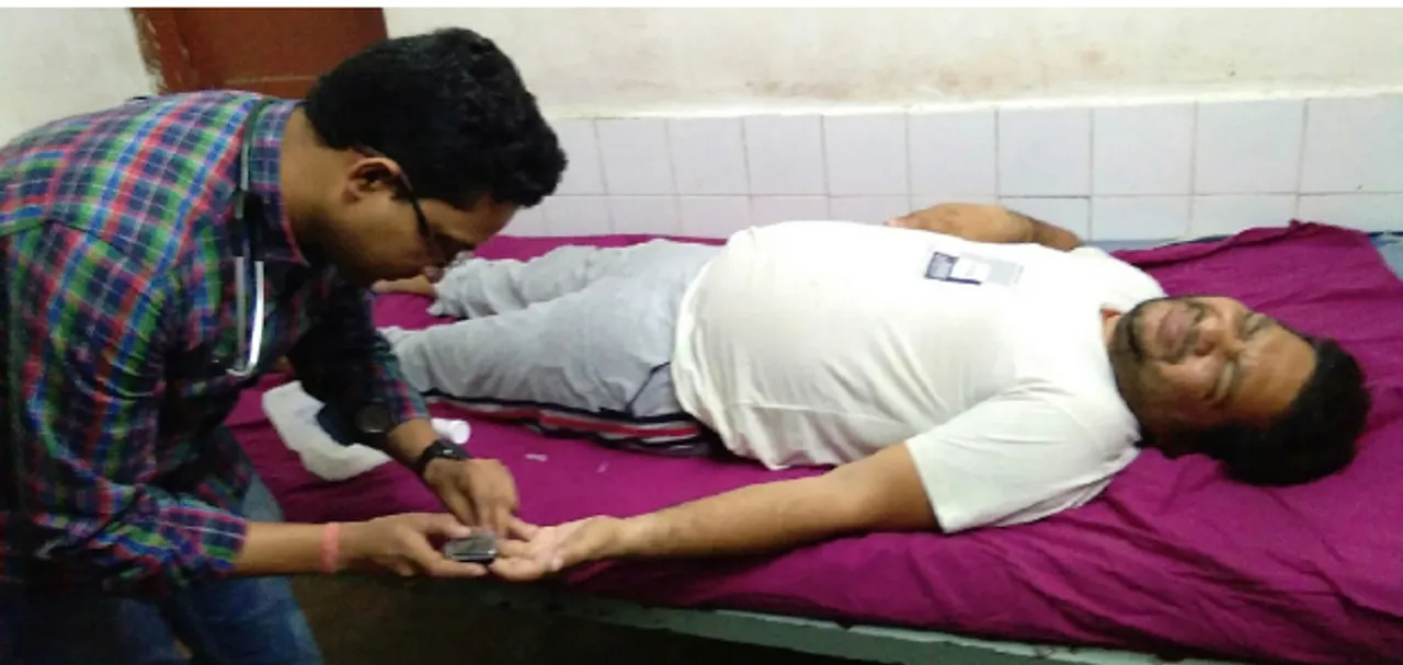  ଡାକ୍ତରଖାନାରେ ପାଟଣାଗଡ଼ ବିଧାୟକ