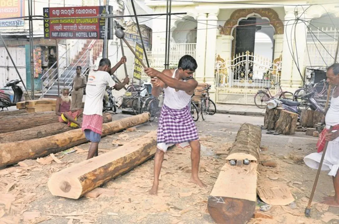  ରଥଖଳା ଚଳଚଞ୍ଚଳ : ଆଗେଇ ଚାଲିଛି ଦଣ୍ଡାହଣା କାମ
