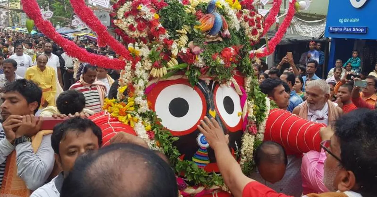  ଜୟପୁରରେ ଶ୍ରୀଜଗନ୍ନାଥଙ୍କର ପହଣ୍ଡି ବିଜେ।