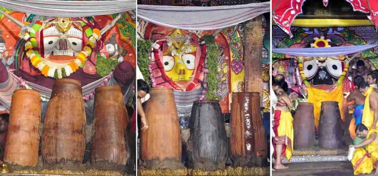  ରଥାରୂଢ଼ ଶ୍ରୀଜିଉଙ୍କୁ ଅଧରପଣା ଲାଗି