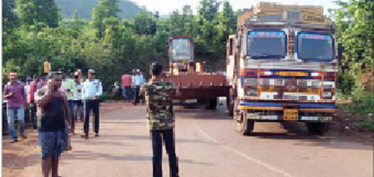  ଲୋଡର ଧକ୍କାରେ ଟ୍ରକ ମାଲିକ ମୃତ