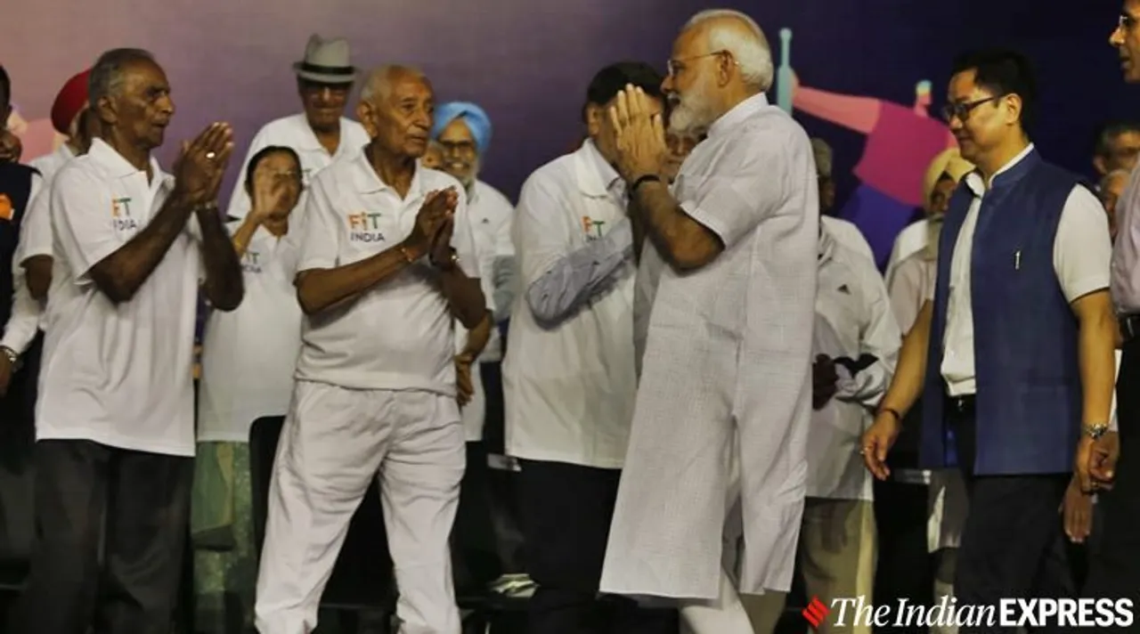  ‘ଫିଟ୍‌ ଇଣ୍ଡିଆ ମୁଭ୍‌ମେଣ୍ଟ୍‌’ ଆରମ୍ଭ କଲେ ମୋଦୀ