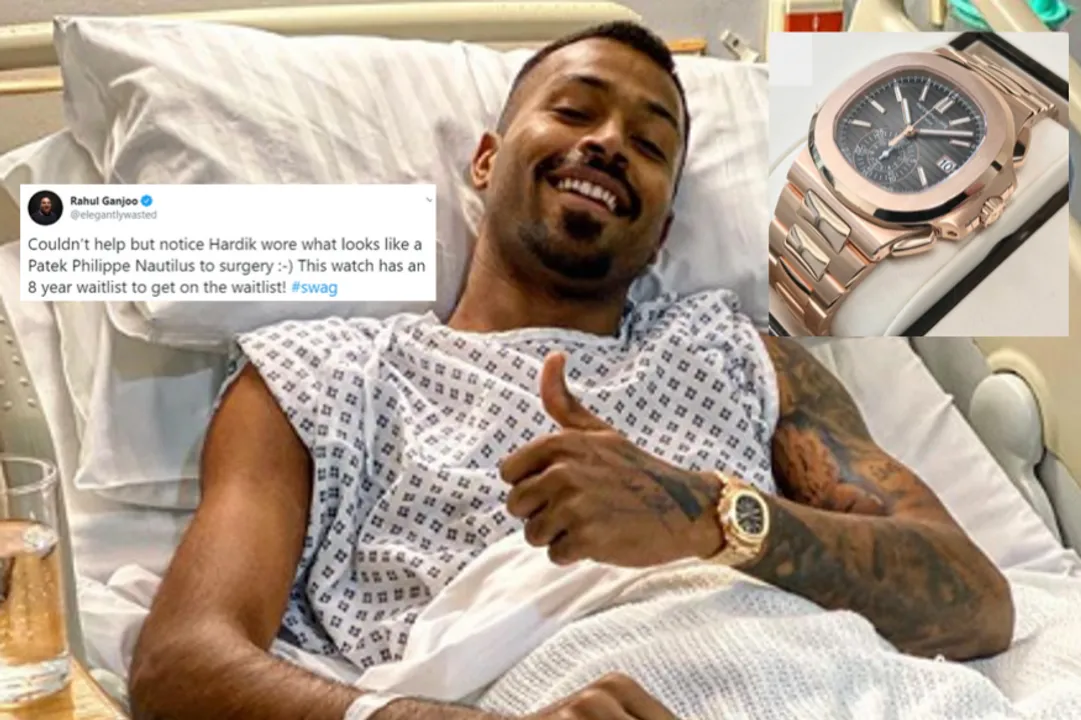  Image tweeted by Hardik Pandya 