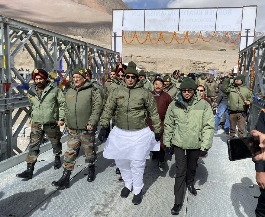  file photo,  image credit : Twitter/Rajnath singh 