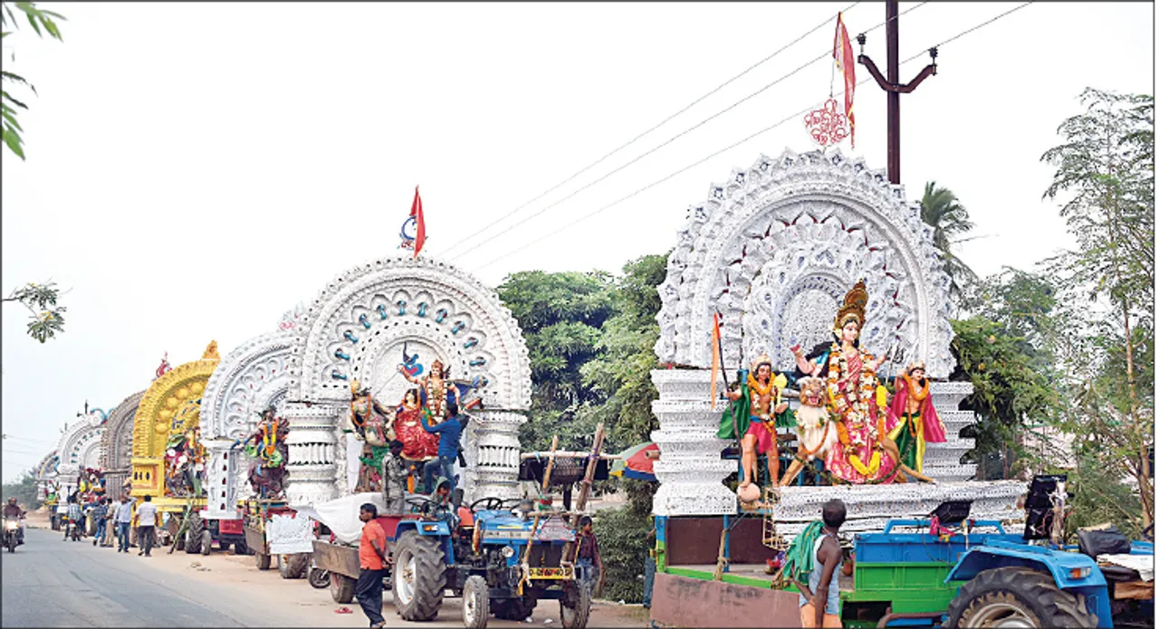  ସରିଲା ବାରଙ୍ଗ ଉତ୍ସବ, ମେଲାଣି ନେଲେ କାର୍ତ୍ତିକେଶ୍ବର