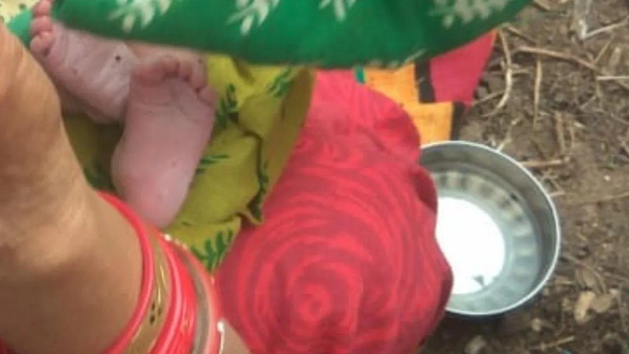  ପୋଖରୀ ହୁଡ଼ା ଅରମାରୁ ନବଜାତ ପୁତ୍ର ଉଦ୍ଧାର
