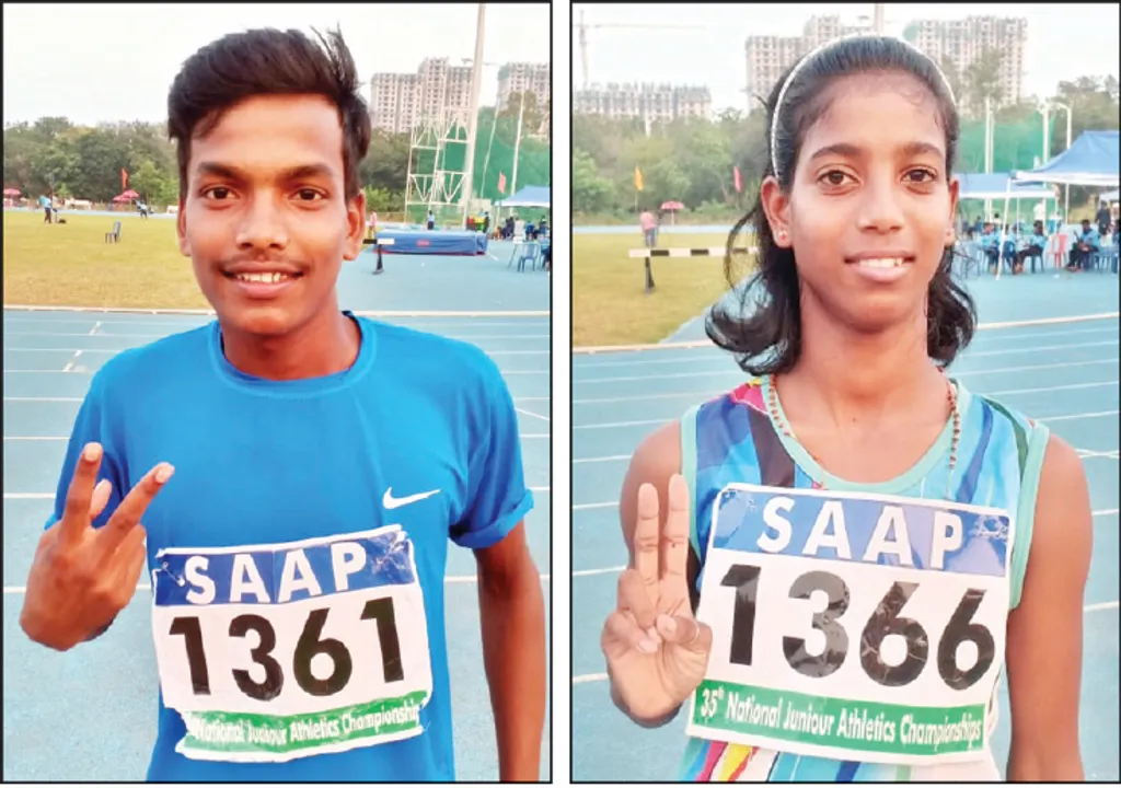  ଜାତୀୟ କନିଷ୍ଠ ଦୌଡ଼କୁଦ: ରାଜେନ୍ଦ୍ର ଓ ସବିତାଙ୍କୁ ସ୍ବର୍ଣ୍ଣ