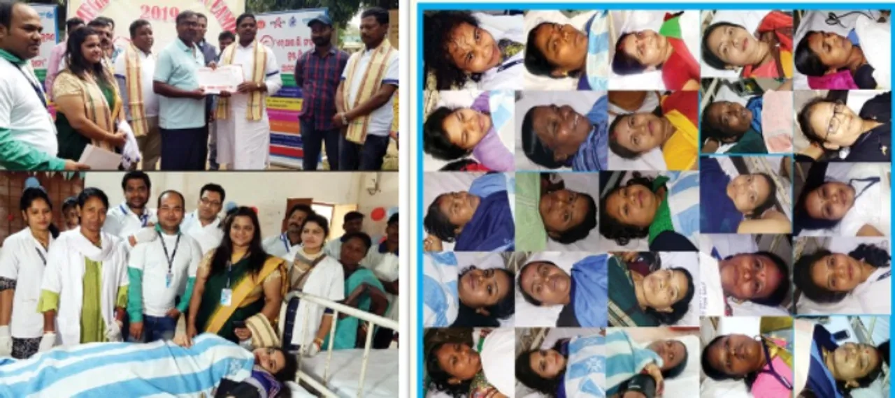  ରକ୍ତଦାନରେ ରେକର୍ଡ କଲା ଝରିଗାଁ : ୨୩୦ୟୁନିଟ ସଂଗ୍ରହ, ୨୫ ମହିଳା ଦେଲେ ରକ୍ତ