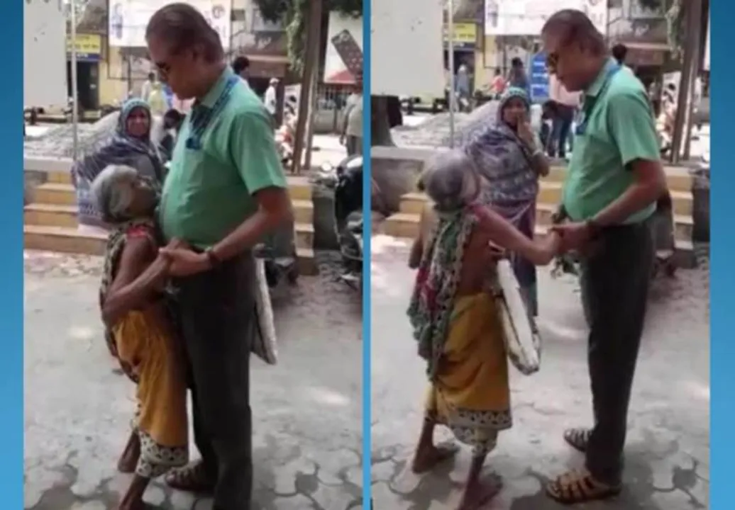  ଡାକ୍ତର-ରୋଗୀଙ୍କ ଏମିତି ସଂପର୍କ: ଡାକ୍ତରଙ୍କ ସେବାରେ ଖୁସି ହୋଇଗଲେ ବୃଦ୍ଧା, ଆଖିରୁ ବାହାରିପଡ଼ିଲା ଆନନ୍ଦାଶ୍ରୁ