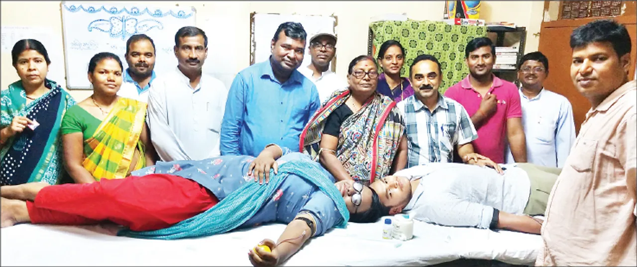  ଜୟଦେବବିହାର ସରସ୍ବତୀ ଶିଶୁମନ୍ଦିରରେ ରକ୍ତଦାନ ଶିବିର, ୩୭ ୟୁନିଟ୍ ରକ୍ତ ସଂଗୃହୀତ