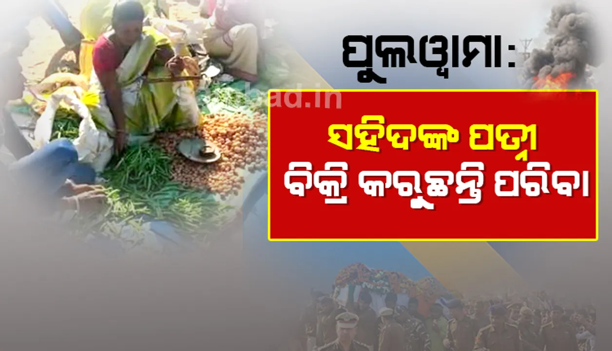  ପୁଲଓ୍ଵାମାରେ ସହିଦ ହୋଇଥିବା ଯବାନଙ୍କ ପତ୍ନୀ ପରିବା ବିକ୍ରି କରୁଥିବା ଦେଖି ମୁଖ୍ୟମନ୍ତ୍ରୀ ହେମନ୍ତ ସୋରେନ୍‌ ତୁରନ୍ତ ଏହି ପଦକ୍ଷେପ ନେଲେ