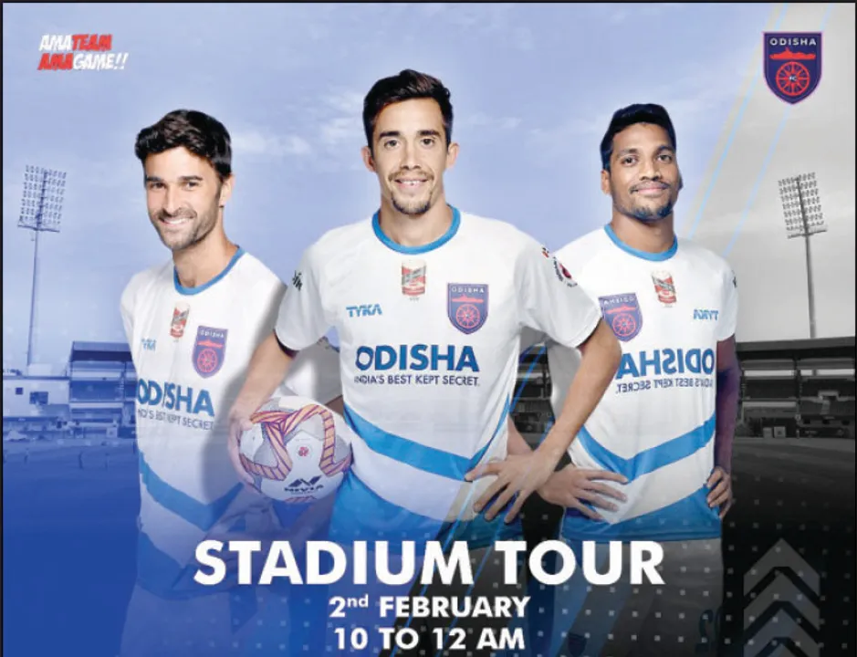  ସମ୍ବାଦ ପ୍ରଭାବ: ଓଡ଼ିଶା ଏଫ୍‌ସିର ‘ଷ୍ଟାଡିୟମ୍‌ ଟୁର୍‌’ ବାତିଲ