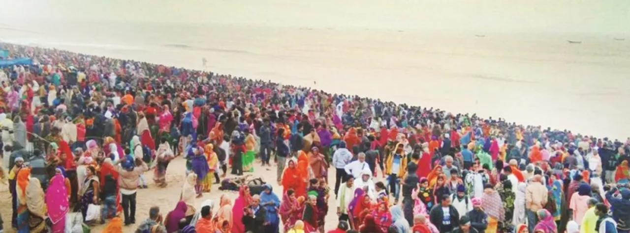  ମାଘସପ୍ତମୀରେ ଅର୍କକ୍ଷେତ୍ର ଲୋକାରଣ୍ୟ : ଚନ୍ଦ୍ରଭାଗାରେ ବୁଡ଼ ପକାଇଲେ ତିନି ଲକ୍ଷ ଶ୍ରଦ୍ଧାଳୁ