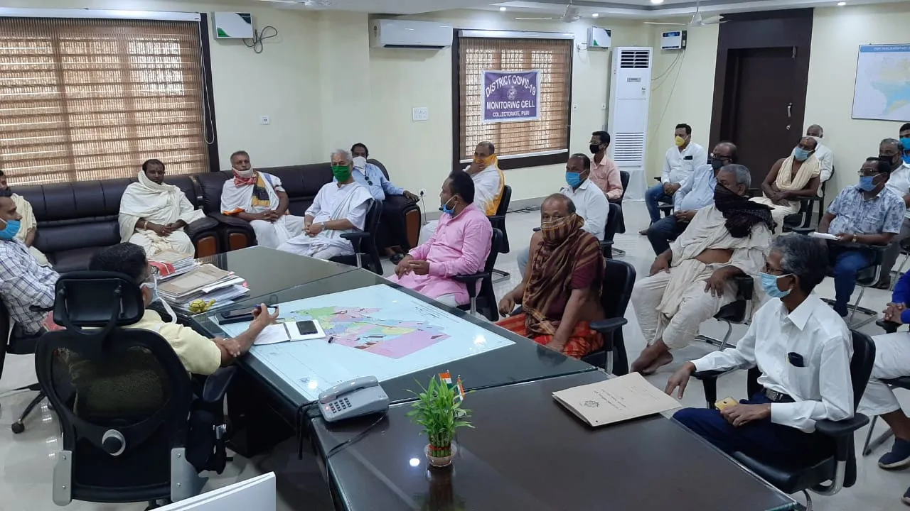  ମନ୍ଦିର ଭିତରେ କିଭଳି ହେବ ଅକ୍ଷୟ ତୃତୀୟା ନୀତି, ସେବାୟତଙ୍କ ସହ ଆଲୋଚନା କଲା ଶ୍ରୀ ମନ୍ଦିର ପ୍ରଶାସନ