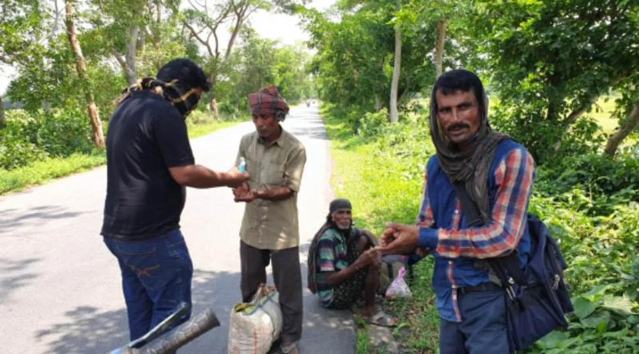  ସହିପାରିଲେନି ପେଟର ଭୋକ!: ବୋରିକିନାରୁ ବାସୁଦେବପୁର ଚାଲି ଚାଲି ଗଲେ ୩ ଜଣ ଶ୍ରମିକ