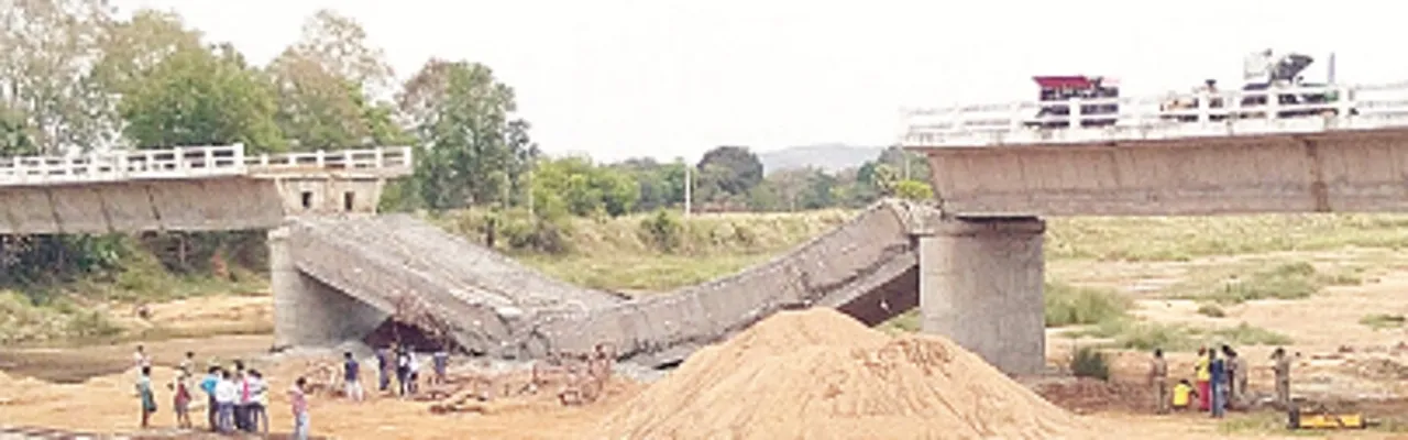  ତମିଆଁ-ମୁଦଲସର ସୁକ୍‌ତେଲ ସେତୁ ଭୁଶୁଡ଼ିଲା, ୨ ଶ୍ରମିକ ମୃତ, ଜଣେ ଗୁରୁତର