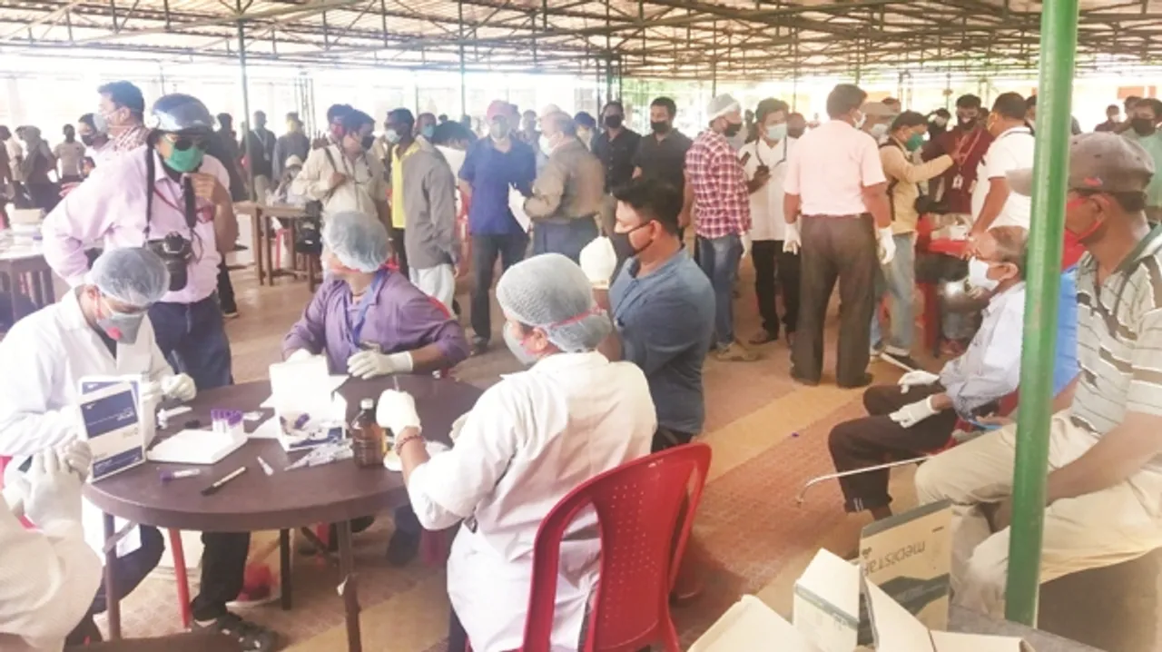  ୟୁନିଟ୍‌-୧ ପଡ଼ିଆରେ ରାପିଡ୍‌ ଟେଷ୍ଟ ଚିନ୍ତା ବଢ଼ାଇଲା, ୨ଜଣଙ୍କ ରକ୍ତ ନମୁନା ପଜିଟିଭ୍ ବାହାରିବା ପରେ ସ୍ବାବ୍‌ ଟେଷ୍ଟ୍‌ ପାଇଁ ପଠାଗଲା
