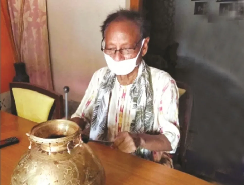  ଶବ୍ଦତରଙ୍ଗରୁ ବାଦ୍ୟସଂଗୀତ ସୃଷ୍ଟି କରୁଛନ୍ତି ଗିରିଧର ଗମାଙ୍ଗ