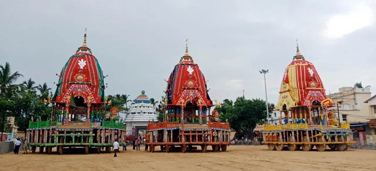  ବାହୁଡ଼ା ଯାତ୍ରା ପାଇଁ ପ୍ରସ୍ତୁତି: ଆଜି ତିନିରଥ ନେବେ ଦକ୍ଷିଣମୋଡ଼ 
