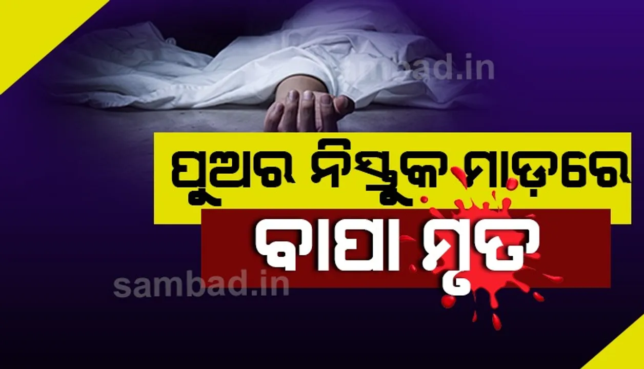  ଖଣ୍ଡଗିରି ଅଂଚଳରେ ବୃଦ୍ଧ ବାପାଙ୍କୁ ପିଟି ପିଟି ମାରିଲା ଡାକ୍ତର ପୁଅ, ଜେଲ ଗଲା ଅଭିଯୁକ୍ତ