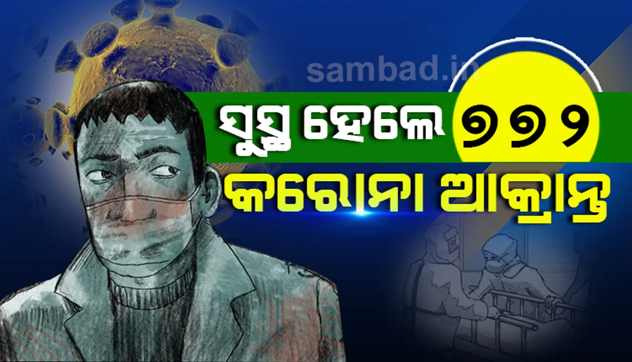 ଆଜି ରାଜ୍ୟରୁ ସୁସ୍ଥ ହେଲେ ୭୭୨ କରୋନା ଆକ୍ରାନ୍ତ