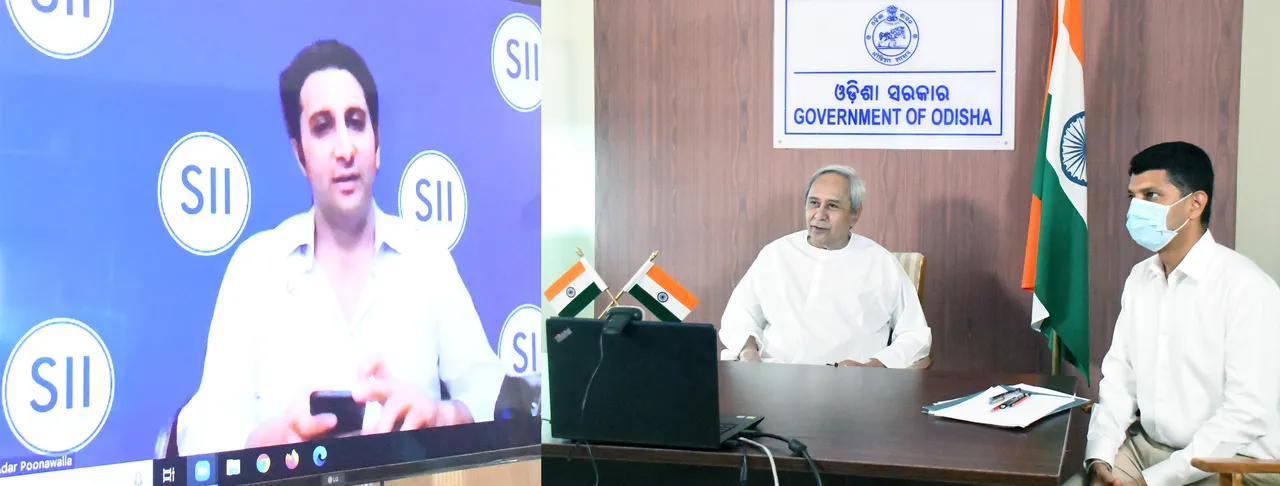  ସେରମ୍ ସିଇଓଙ୍କ ସହ କଥା ‌ହେଲେ ମୁଖ୍ୟମନ୍ତ୍ରୀ, ନଭେମ୍ବରରେ ଆସିବ ଟିକା