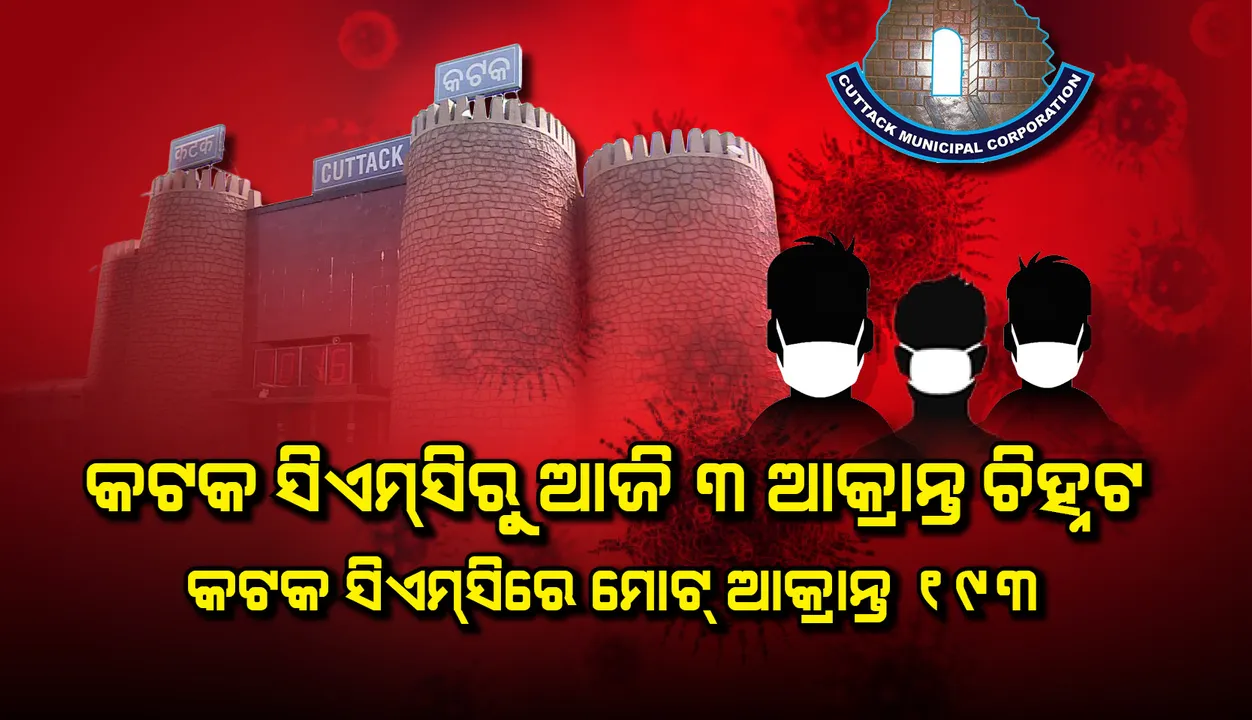 କଟକ ମହାନଗରରୁ ଆଜି ପୁଣି ୩ କରୋନା ପଜିଟିଭ୍ ଚିହ୍ନଟ, ୪ଟି ହସ୍ପିଟାଲକୁ ନ ଯିବାକୁ ପରାମର୍ଶ
