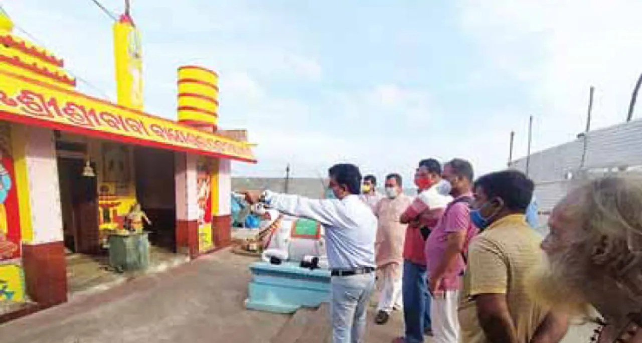 ଚିନ୍ମୟେଶ୍ବର ମହାଦେବ ମନ୍ଦିରର ହେବ ପୁନରୁଦ୍ଧାର, ସ୍ବର୍ଗଦ୍ବାର ସୌନ୍ଦର୍ଯ୍ୟକରଣ ପ୍ରକଳ୍ପ